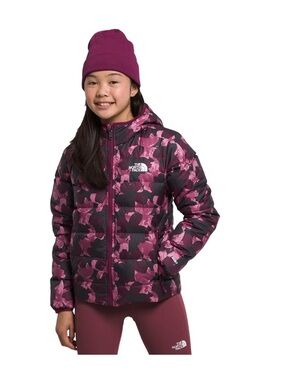 The North Face Girls' down filled Hooded Insulated Jacket